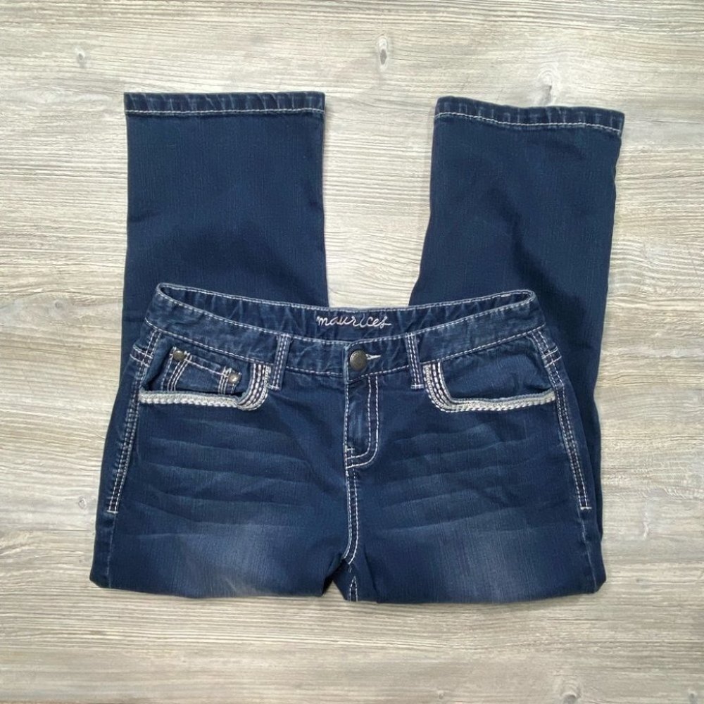 Maurices Curvy Denim Capris - Picture 3 of 8